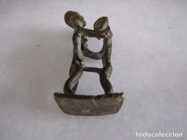 Arte: Bronce africano. Er&oacute;tico. Cera perdida - Foto 7