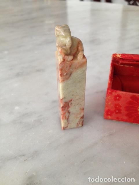 Arte: Sello de piedra chino - Foto 1