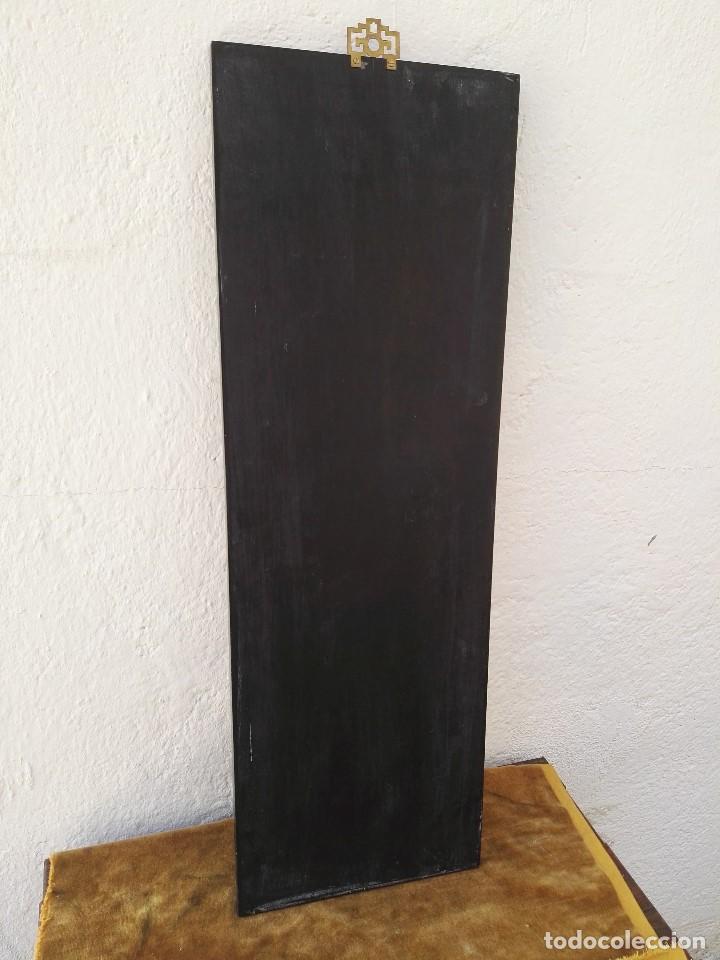 Arte: Cuadro con relieve de madera y otros materiales incrustados - Foto 5