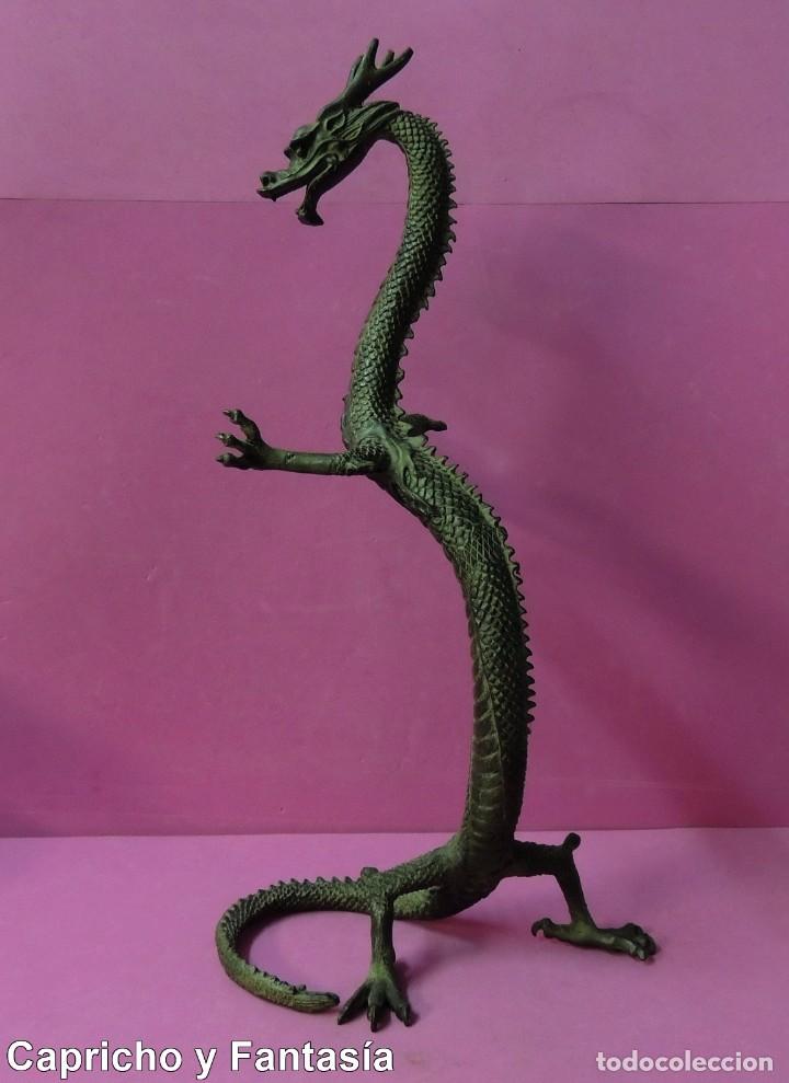 Arte: Drag&oacute;n chino en bronce n&ordm; 1996 - Foto 1