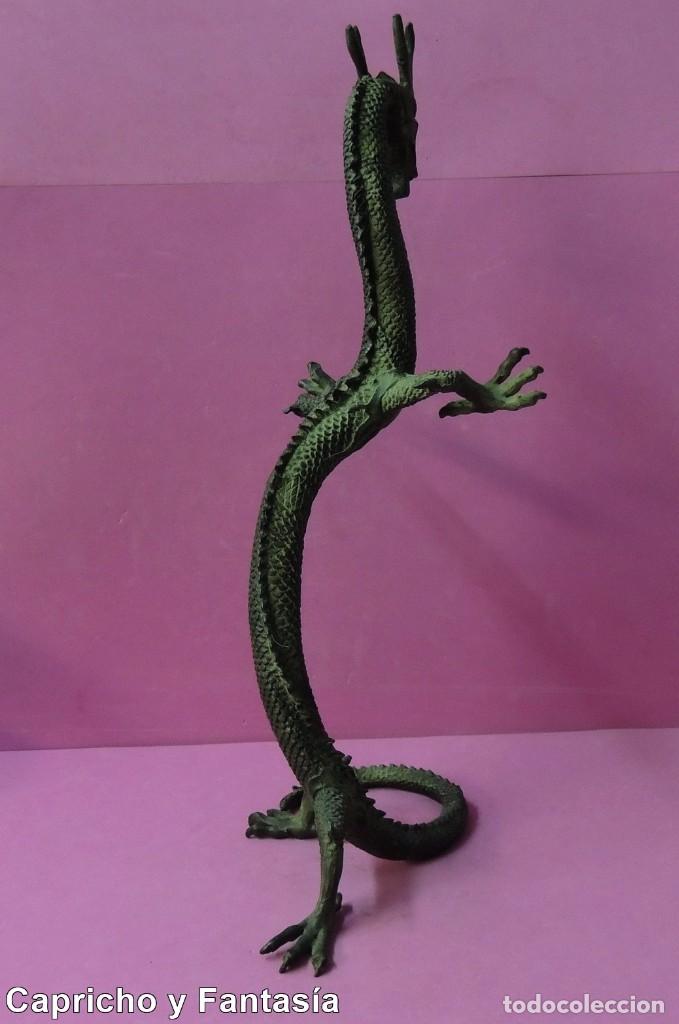 Arte: Drag&oacute;n chino en bronce n&ordm; 1996 - Foto 3