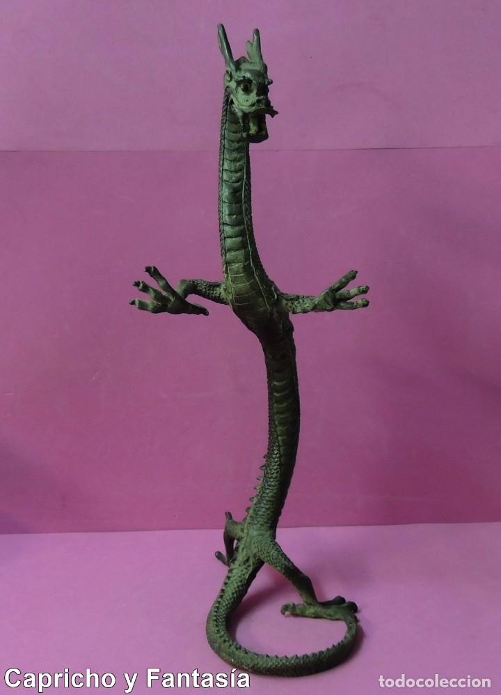 Arte: Drag&oacute;n chino en bronce n&ordm; 1996 - Foto 7