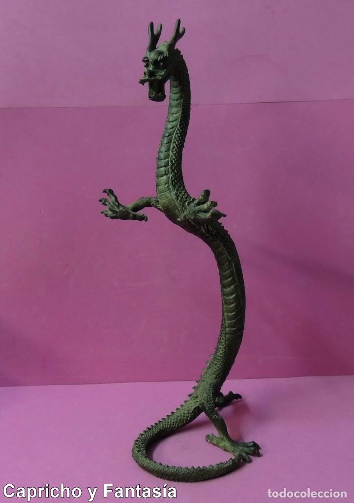 Arte: Drag&oacute;n chino en bronce n&ordm; 1996 - Foto 8