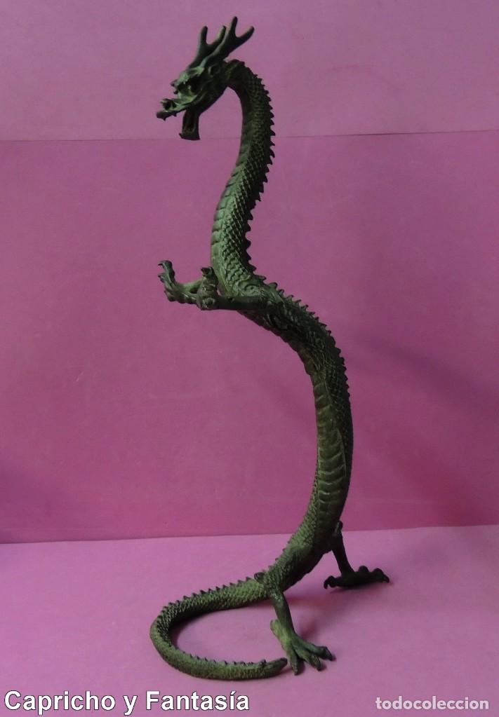 Arte: Drag&oacute;n chino en bronce n&ordm; 1996 - Foto 9