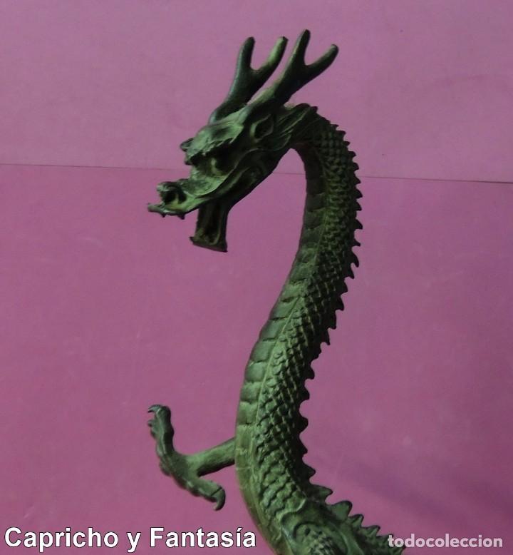 Arte: Drag&oacute;n chino en bronce n&ordm; 1996 - Foto 10