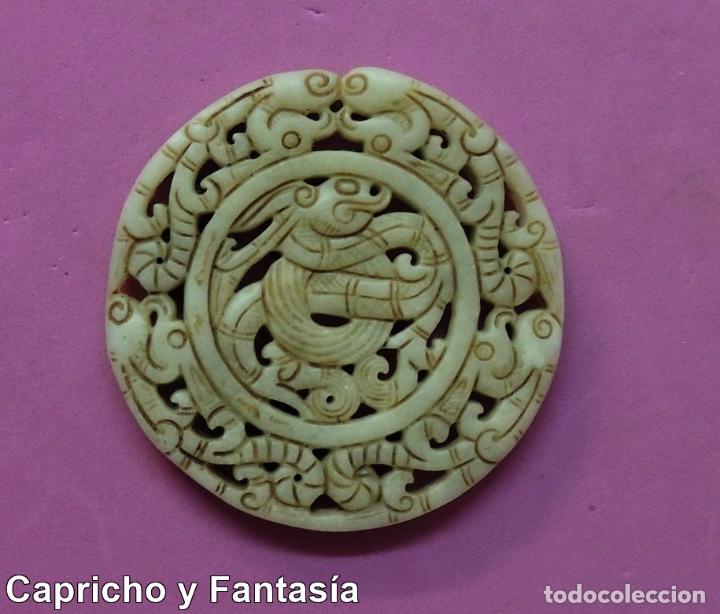Arte: Colgante de jade n&ordm; 507 - Foto 1