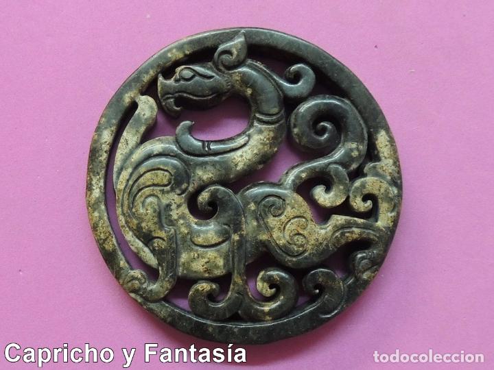 Arte: Colgante de jade n&ordm; 796 - Foto 2