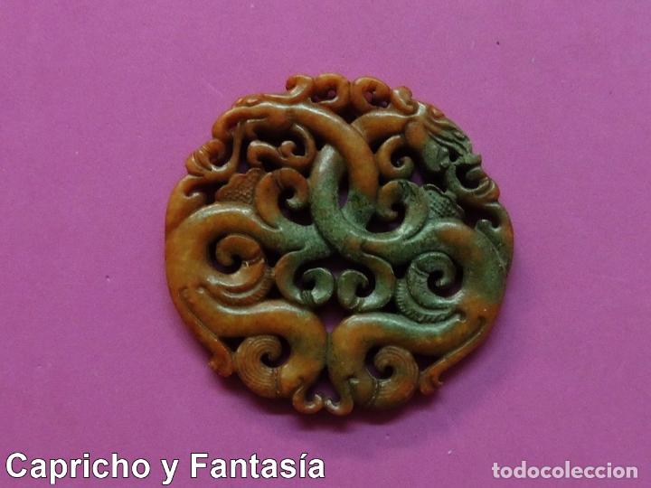 Arte: Colgante de jade n&ordm; 780 - Foto 1