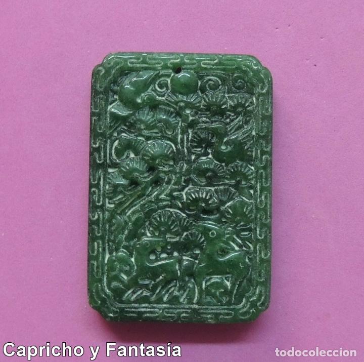Arte: Colgante de jade n&ordm; 834 - Foto 1