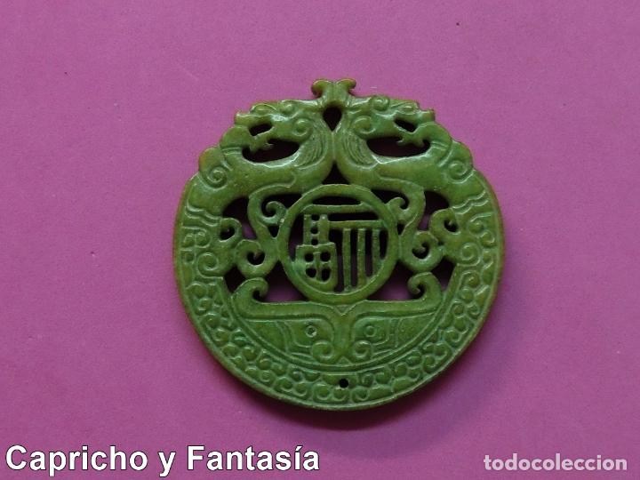 Arte: Colgante de jade n&ordm; 960 - Foto 2