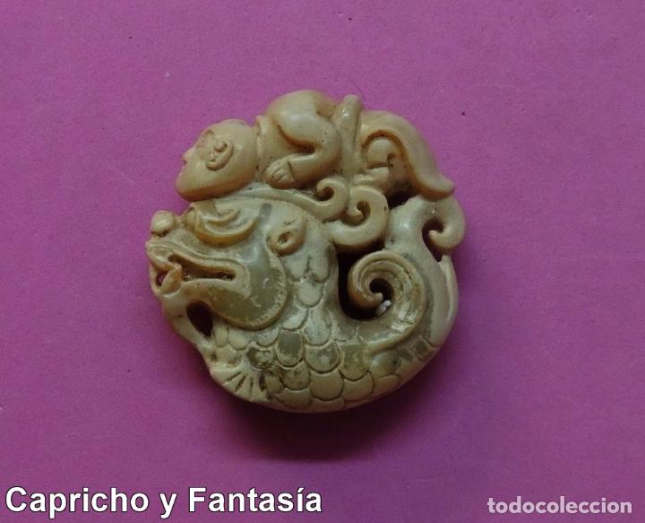 Arte: Colgante de jade n&ordm; 329 - Foto 1