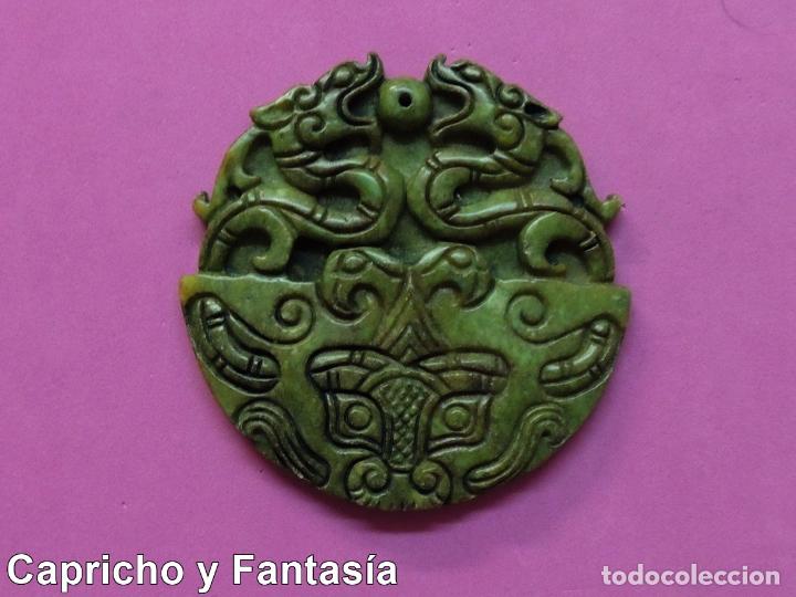 Arte: Colgante de jade N&ordm; 348 - Foto 1