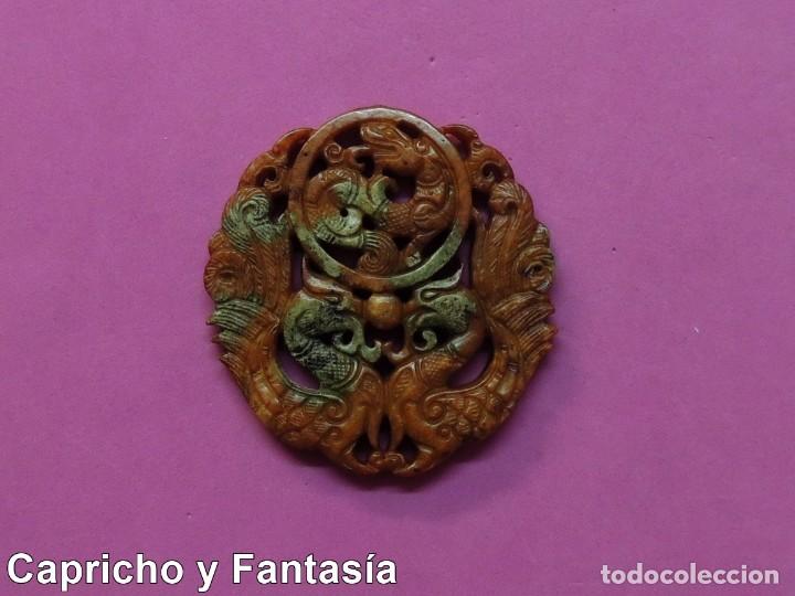 Arte: Colgante de jade n&ordm; 384 - Foto 2