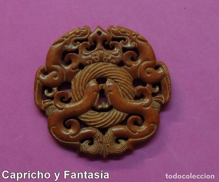 Arte: Colgante de jade n&ordm; 364 - Foto 2