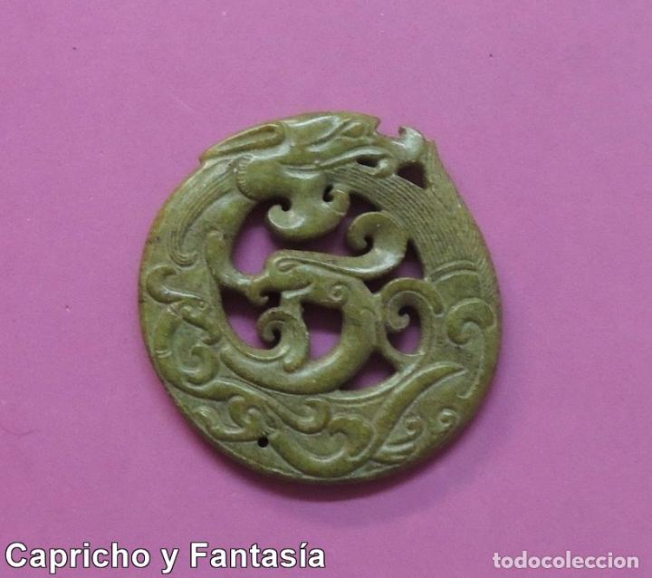 Arte: Colgante de jade N&ordm; 421 - Foto 1