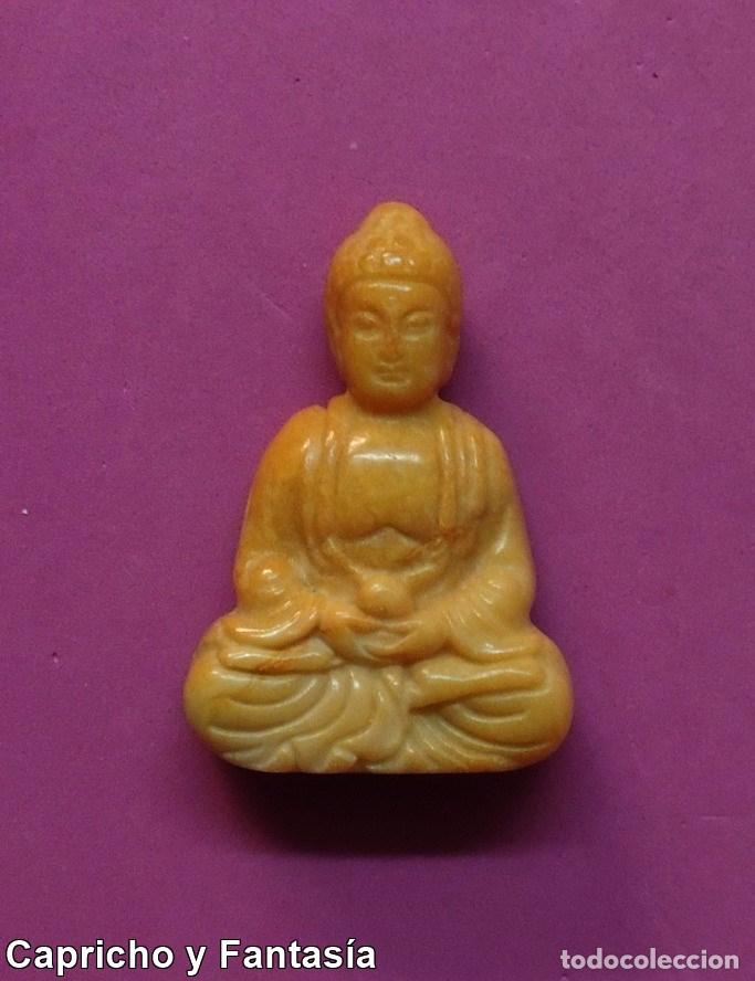 Arte: Buda. Colgante de jade n&ordm; 1047 - Foto 1