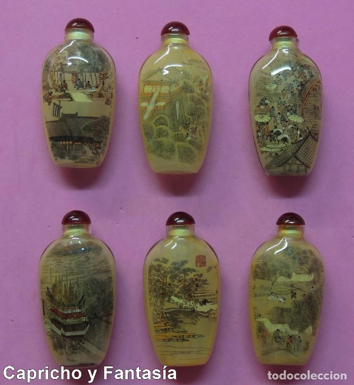 Arte: Lote de seis botellitas de rap&eacute; n&ordm; 1028 - Foto 2