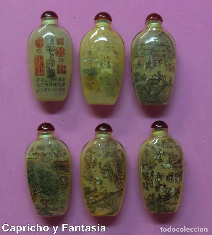 Arte: Lote de seis botellitas de rap&eacute; n&ordm; 1028 - Foto 3