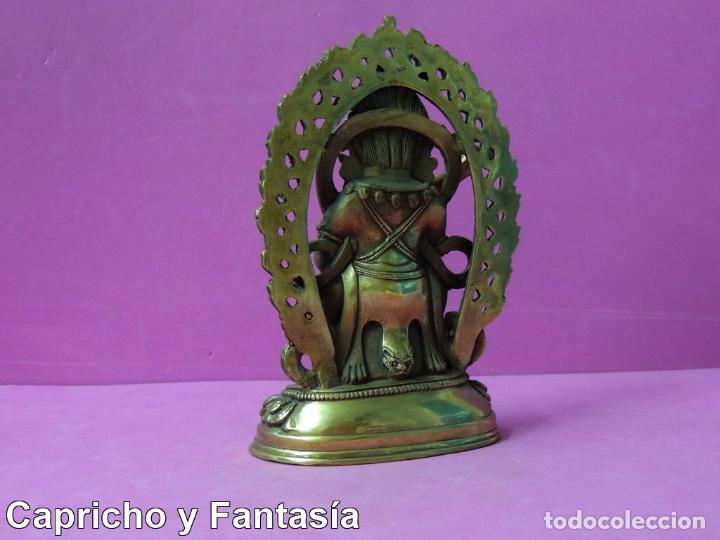 Arte: Dios Yama en bronce n&ordm; 1158 - Foto 4