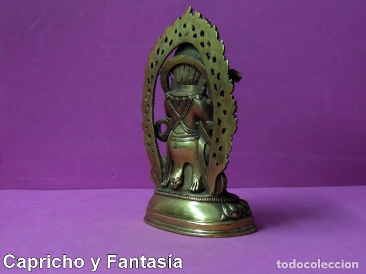 Arte: Dios Yama en bronce n&ordm; 1158 - Foto 6