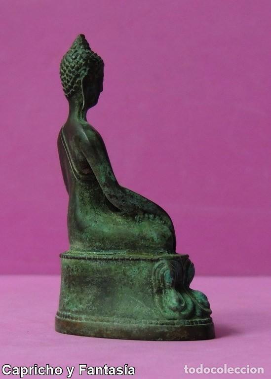 Arte: Buda camboyano de bronce n&ordm; 2096 - Foto 5