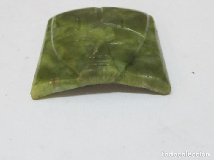 Arte: PIEDRA VERDE GRABADA DE M&Eacute;XICO - Foto 2