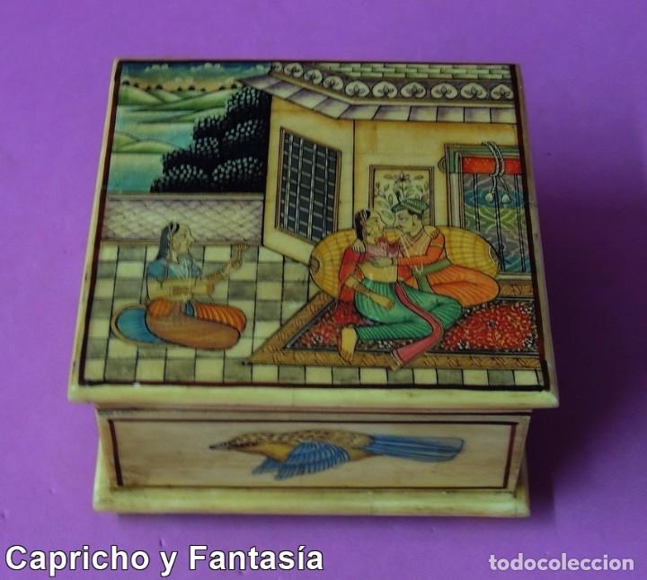 Arte: Caja de hueso n&ordm; 2117 - Foto 6