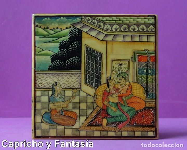 Arte: Caja de hueso n&ordm; 2117 - Foto 8