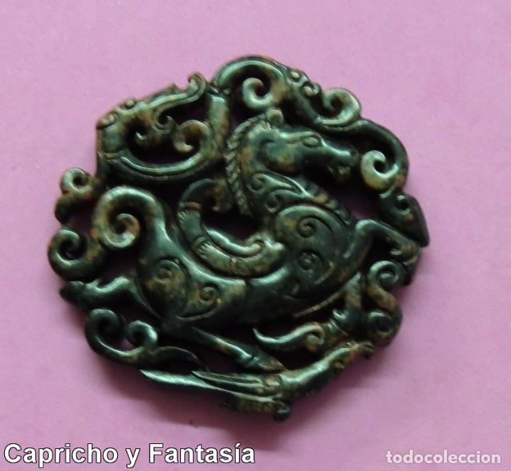 Arte: Colgante de jade n&ordm; 320 - Foto 1