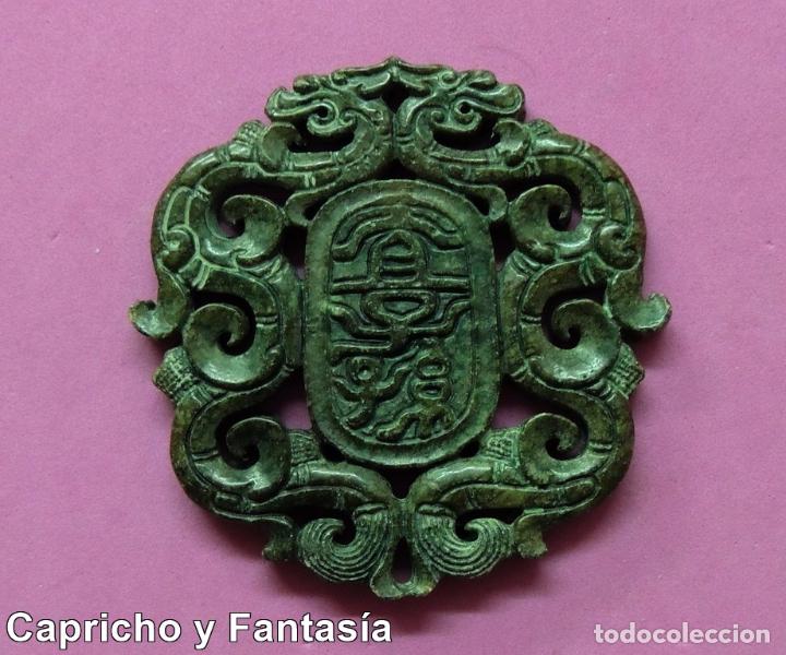 Arte: Colgante de jade n&ordm; 411 - Foto 1