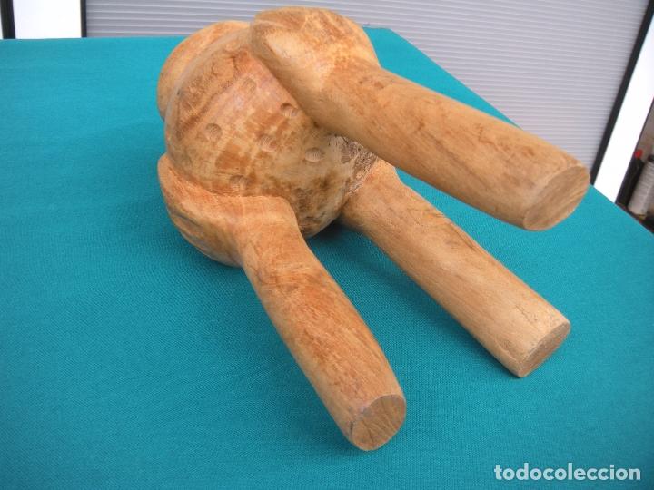 Arte: TALLA DE MADERA CON 3 MANOS - Foto 4