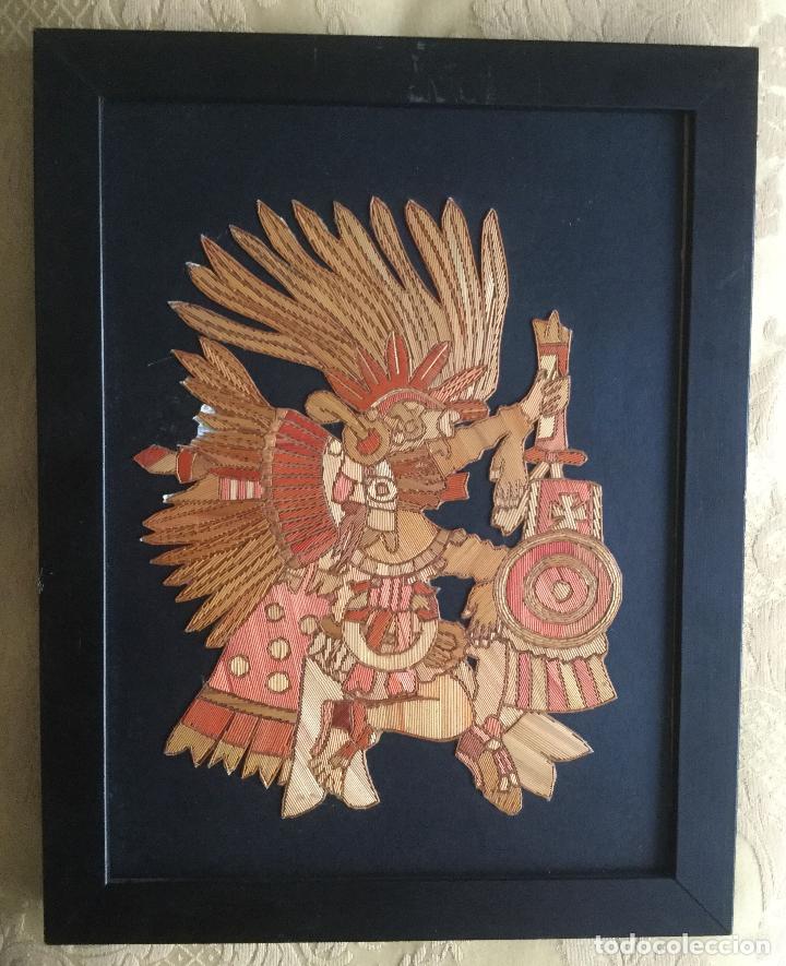Arte: CUADRO HECHO CON DIFERENTES MADERAS - Foto 2