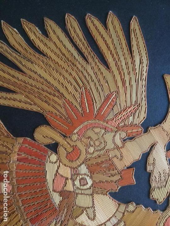Arte: CUADRO HECHO CON DIFERENTES MADERAS - Foto 4