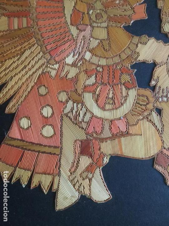 Arte: CUADRO HECHO CON DIFERENTES MADERAS - Foto 5