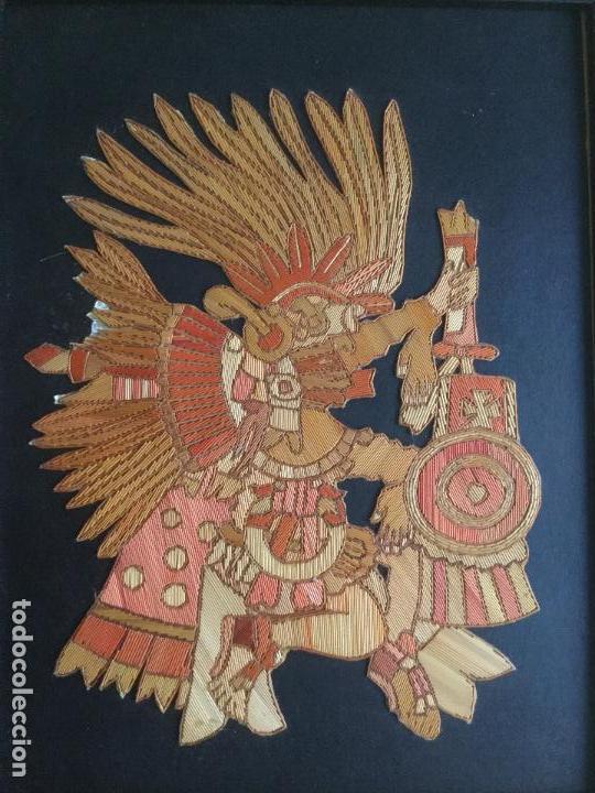 Arte: CUADRO HECHO CON DIFERENTES MADERAS - Foto 6
