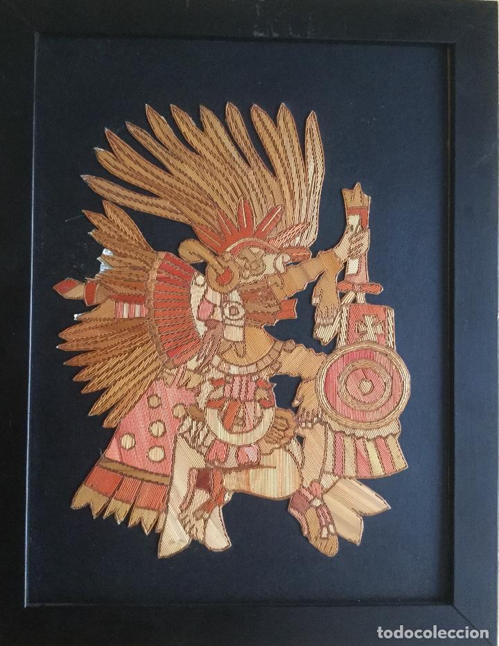 Arte: CUADRO HECHO CON DIFERENTES MADERAS - Foto 9