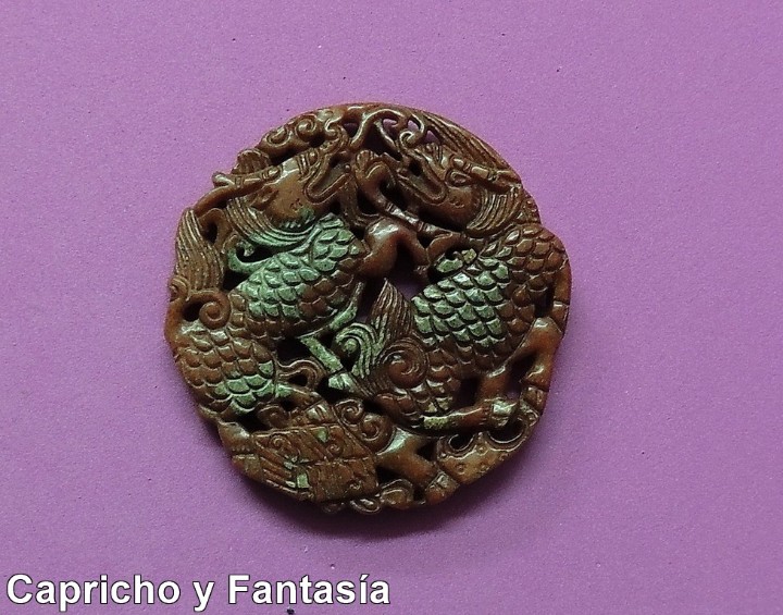 Arte: Colgante de jade n&ordm; 1342 - Foto 1