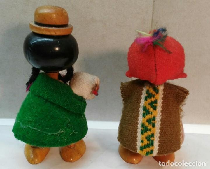 Arte: Pareja de madera Inca - Foto 2