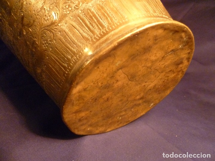 Arte: Jarr&oacute;n asi&aacute;tico de bronce tallado - Foto 14