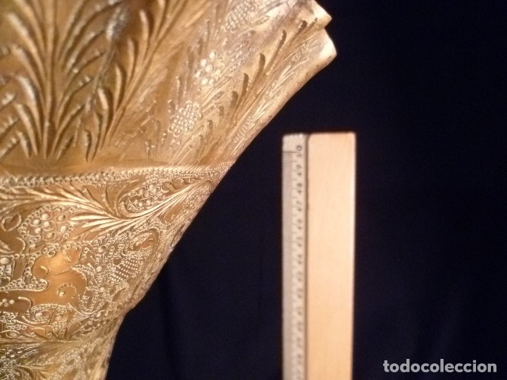 Arte: Jarr&oacute;n asi&aacute;tico de bronce tallado - Foto 16