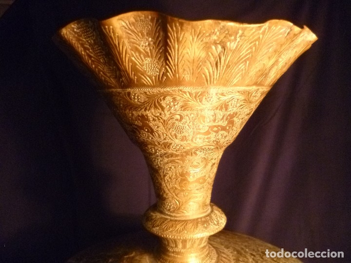 Arte: Jarr&oacute;n asi&aacute;tico de bronce tallado - Foto 20