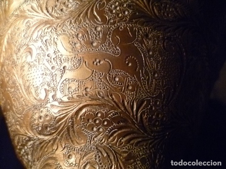Arte: Jarr&oacute;n asi&aacute;tico de bronce tallado - Foto 25