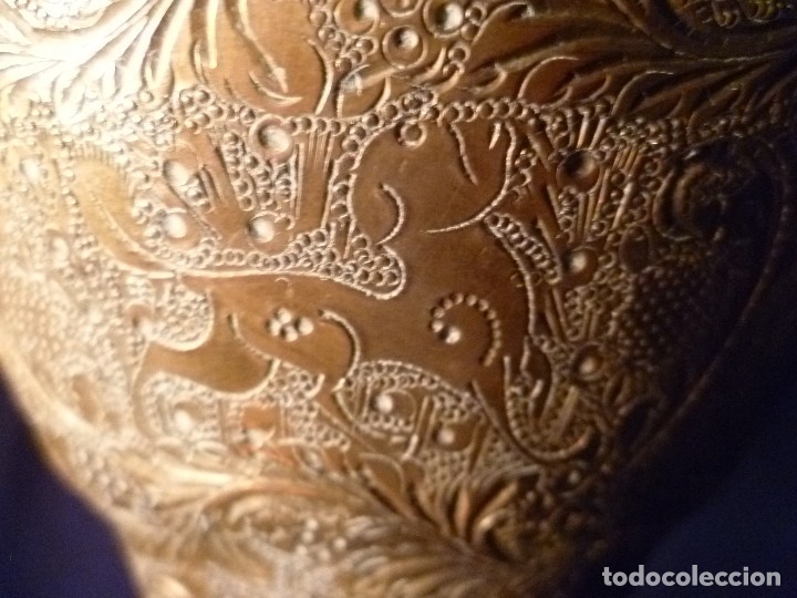 Arte: Jarr&oacute;n asi&aacute;tico de bronce tallado - Foto 27