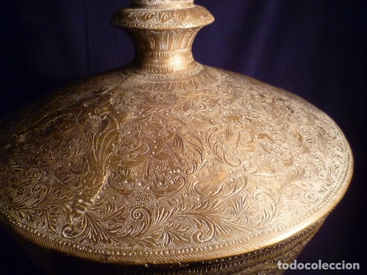 Arte: Jarr&oacute;n asi&aacute;tico de bronce tallado - Foto 29