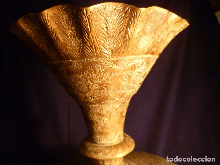 Arte: Jarr&oacute;n asi&aacute;tico de bronce tallado - Foto 30