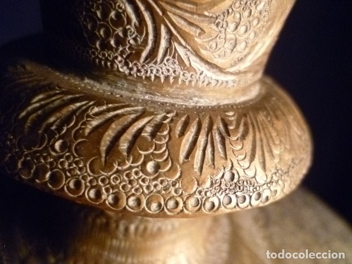 Arte: Jarr&oacute;n asi&aacute;tico de bronce tallado - Foto 32