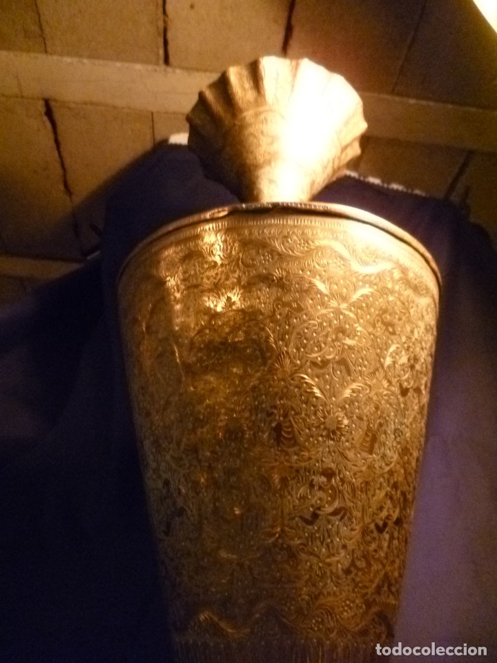 Arte: Jarr&oacute;n asi&aacute;tico de bronce tallado - Foto 34