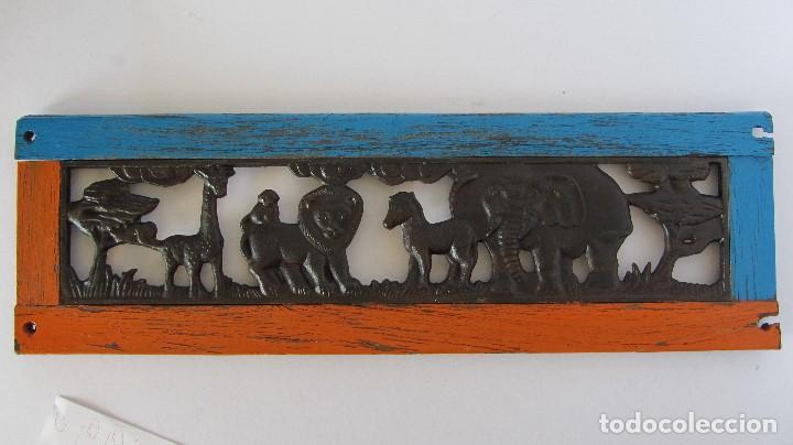 Arte: DINTEL DE PUERTA EN HIERRO FUNDIDO - Foto 1