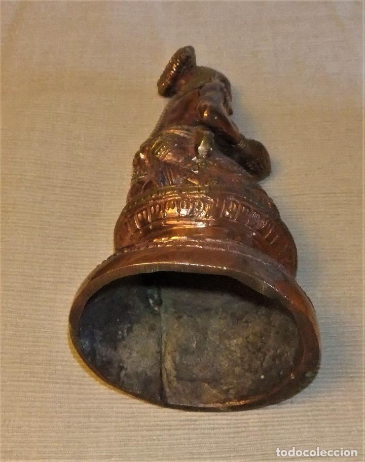 Arte: FUGURA DE BRONCE Y COBRE DE LA INDIA - Foto 5