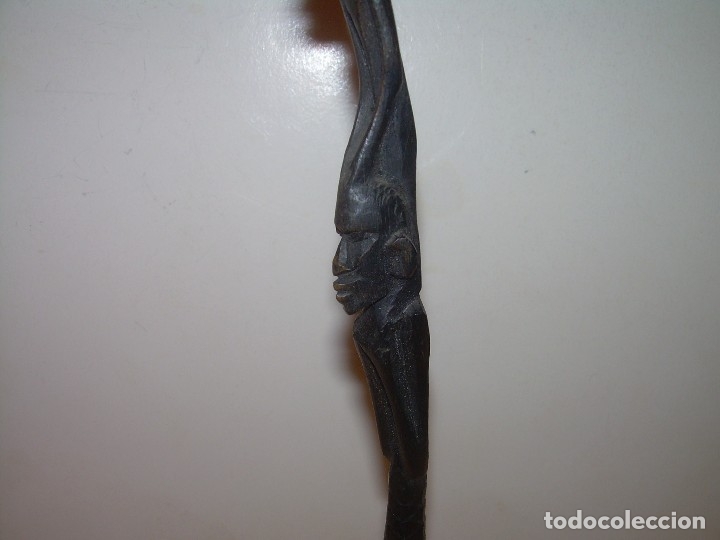 Arte: ANTIGUA TALLA DE MADERA. - Foto 3